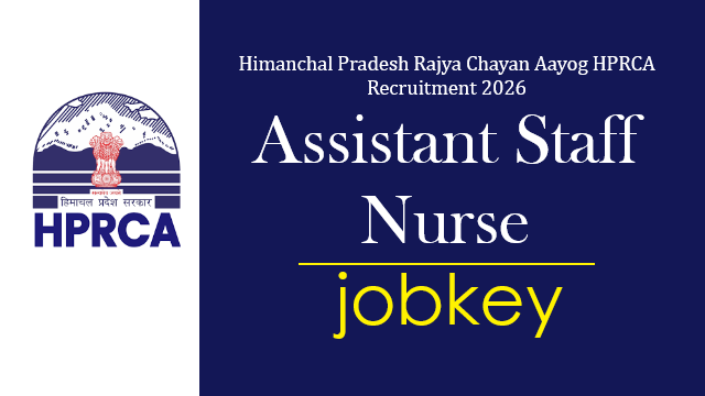 HPRCA Assistant Staff Nurse Online Form 2026-jobkey